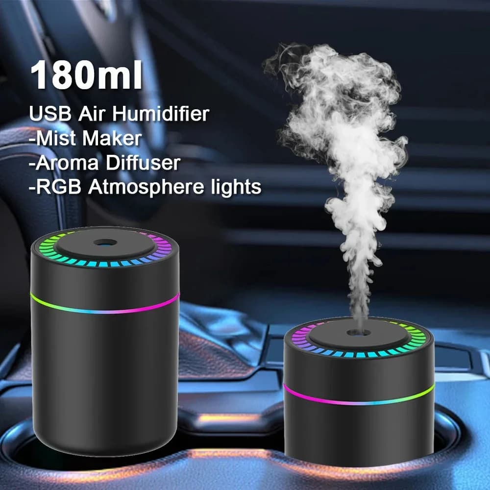 Mini humidificateur d'air électrique USB de 180ML