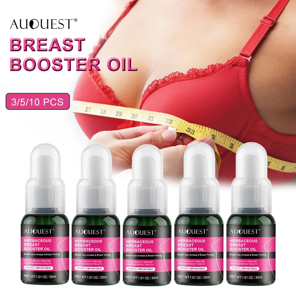 AUCalls EST-Huile Poitrine Raffermissante pour Femme, Soins du Corps, Lifting Poitrine, Plantes Naturelles, Essentiels Chateau, Croissance Rapide, Produits de Soins de la Peau