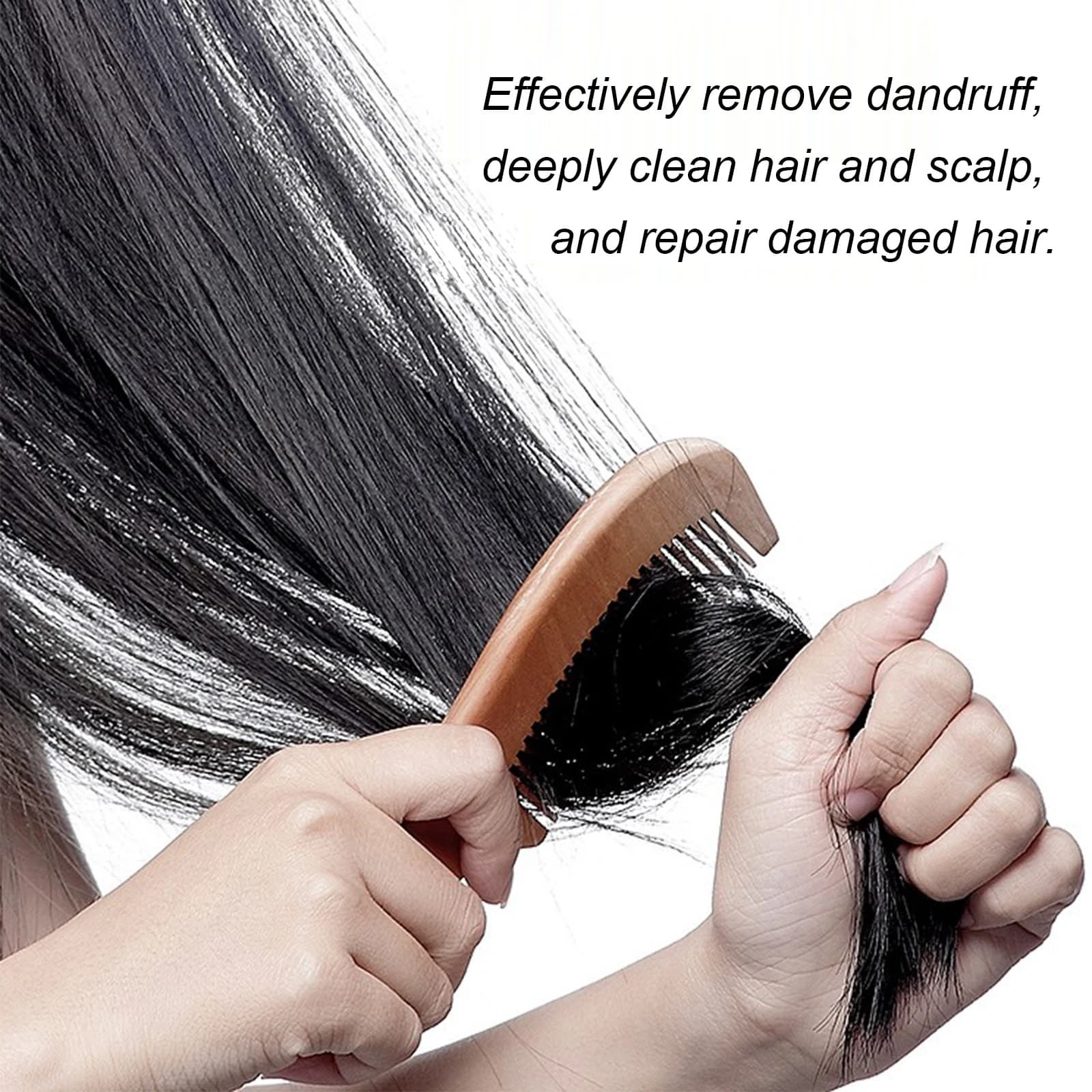 Shampoing à l'huile de noix de coco
