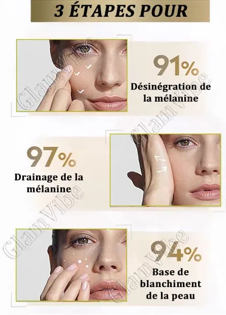 Nourrir la peau et éveil sa régénération Retire la mélanine