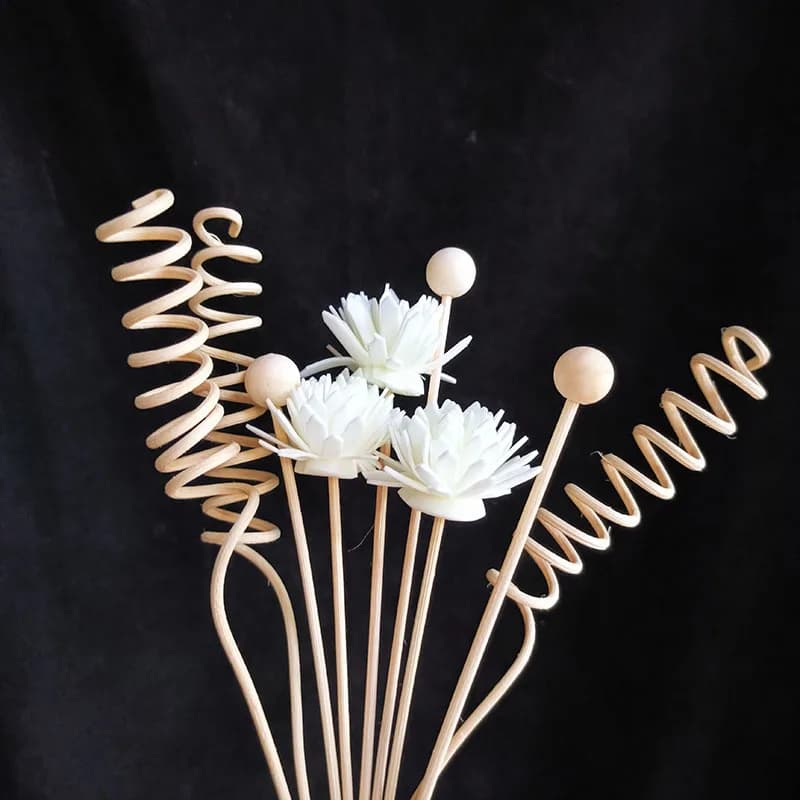 Bâtonnets de recharge DIY en rotin pour diffuseur de parfum
