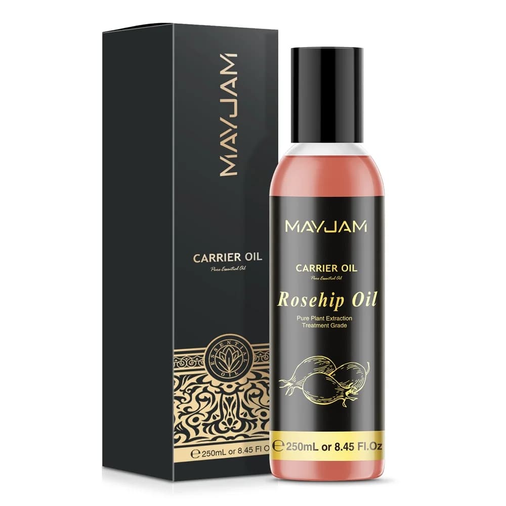 MAYJAM 250ml huile transporteuse rose musquée Olive grappin Jojoba