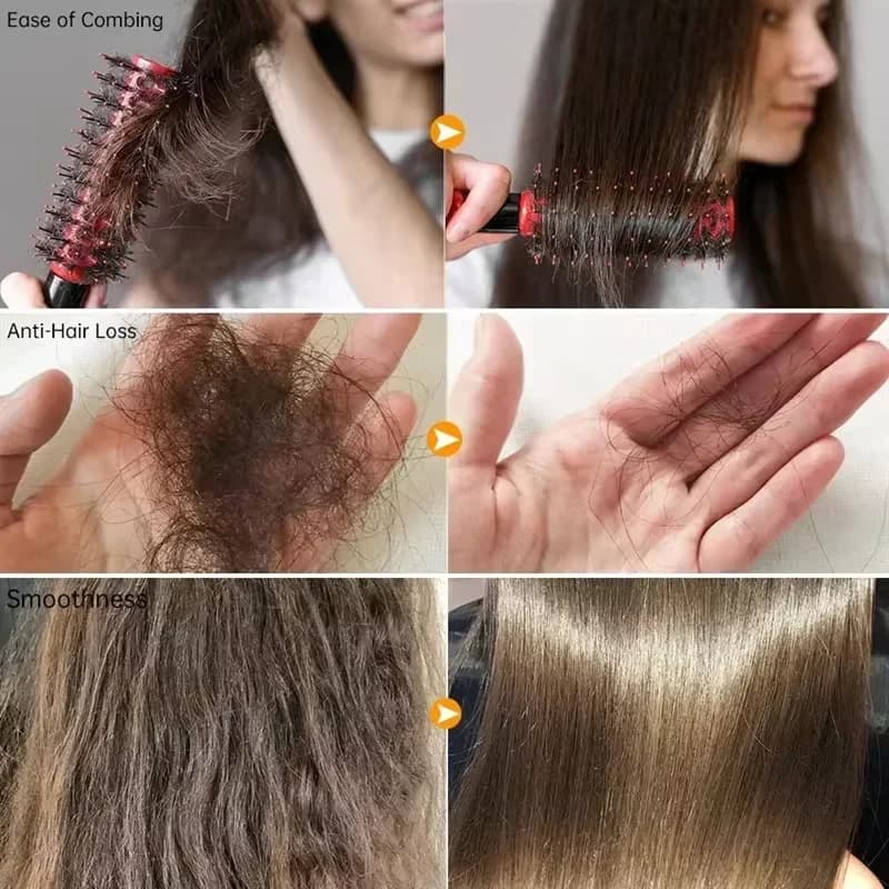 Masque capillaire à la kératine, réparation rapide des cheveux crépus endommagés, doux, lisse et brillant, Nutrition du riz, hydratant, nourrissant, après-shampooing