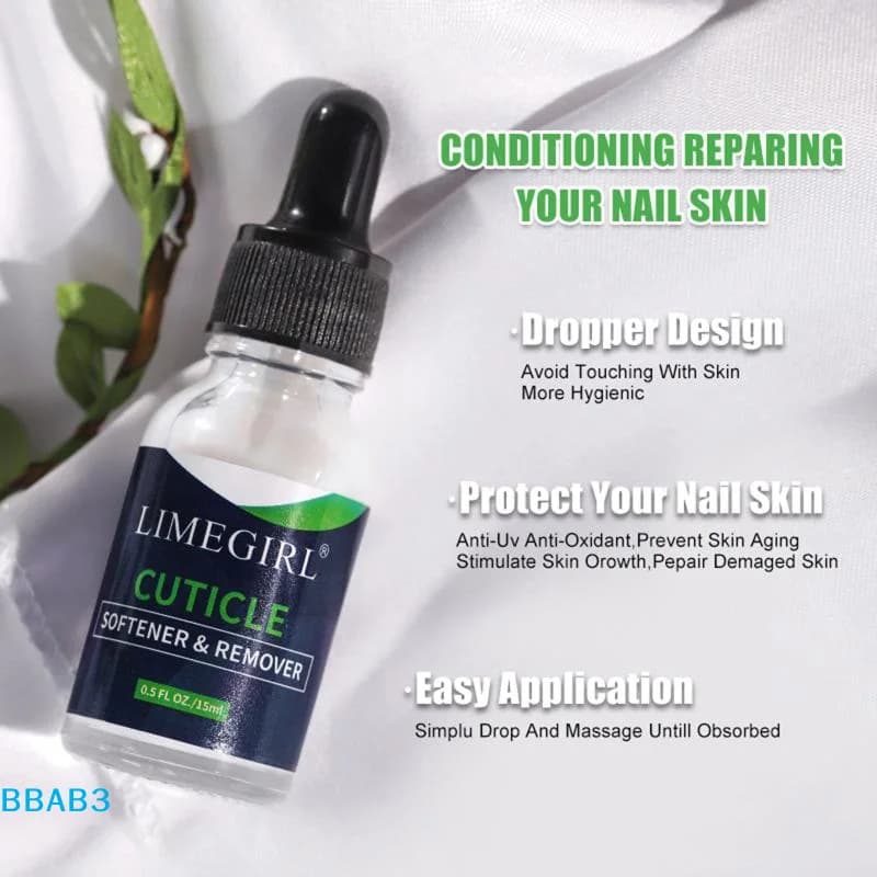 【B】 Huile fortifiante pour ongles 15 ml, soin thérapeutique pour l'art des ongles, huile pour la croissance des ongles et les cuticules, anti-fragilité, brillance, facile à appliquer au pinceau