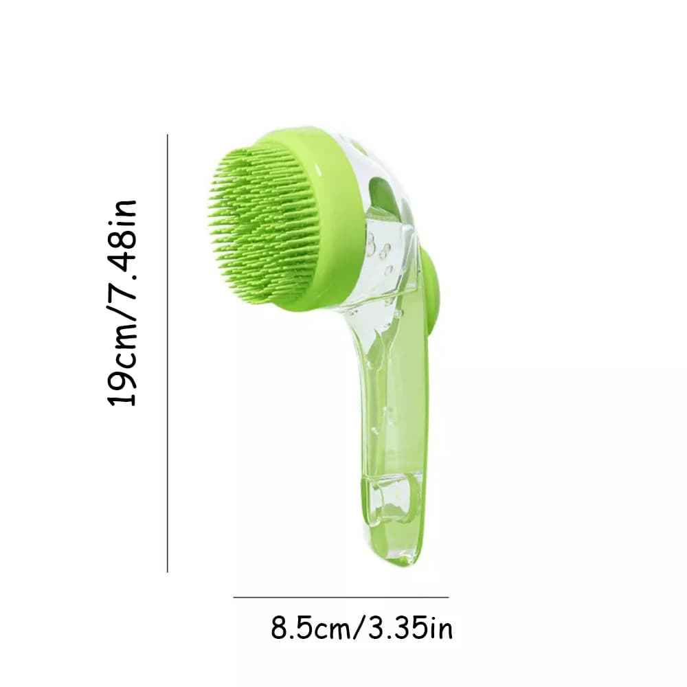 Brosse de bain pour animaux de compagnie pour petits chiens et chats: outil de lavage spécialisé pour chiens, brosse de massage, essentiel pour le bain des animaux de compagnie