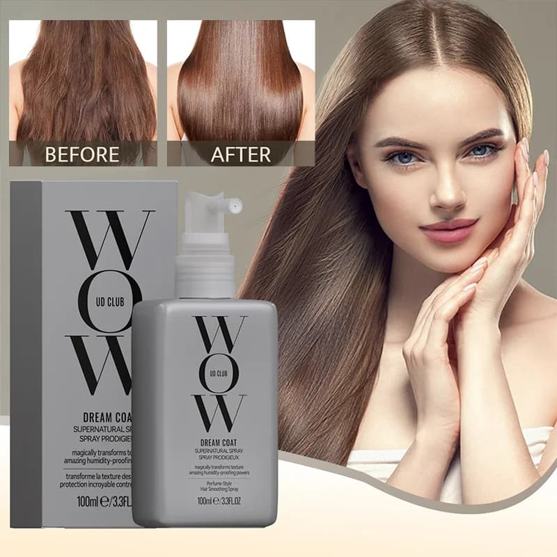 Spray revitalisant sans rinçage Super doux, traitement du cuir chevelu, lissage, réparation brillante, soins pour cheveux endommagés, huile pour cheveux