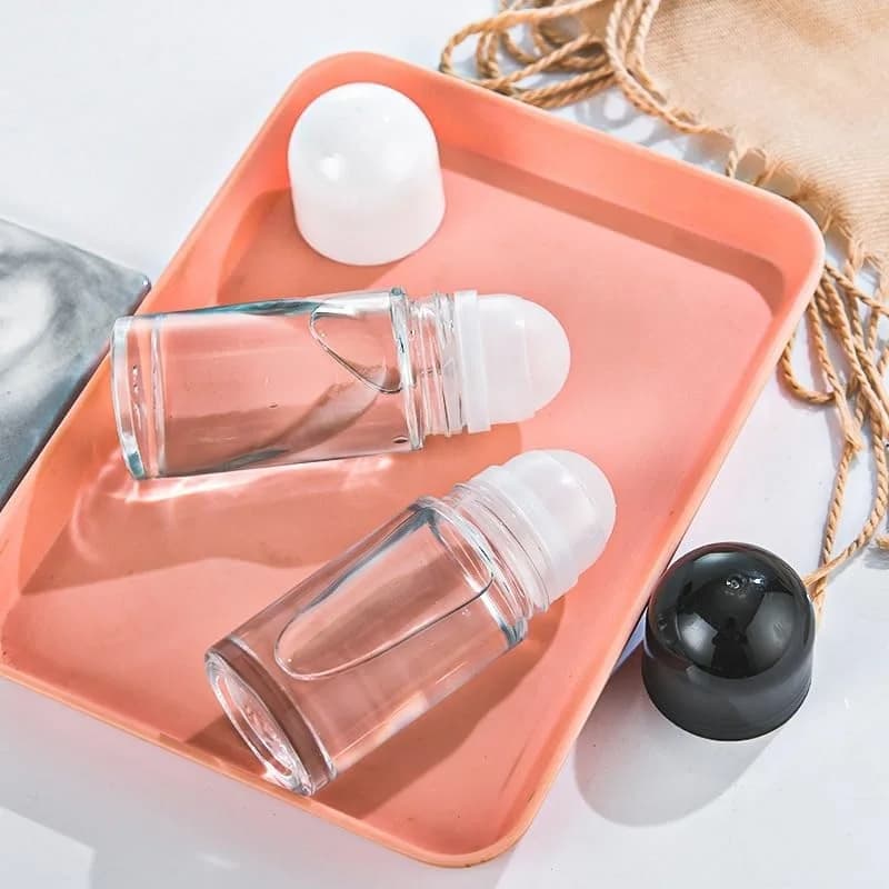 Bouteille d'huile rechargeable, bouteille à rouleau vide, récipient d'huile pour cadeau, soins personnels, produits de beauté, bricolage