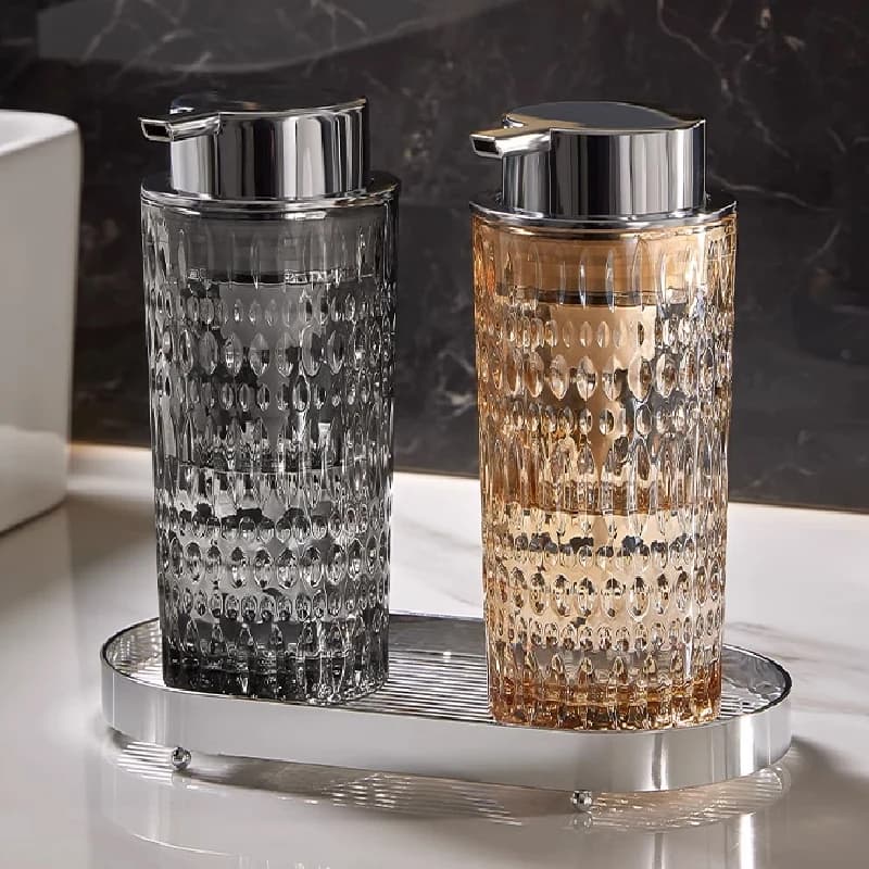 Bouteille d'émulsion barboteur en verre