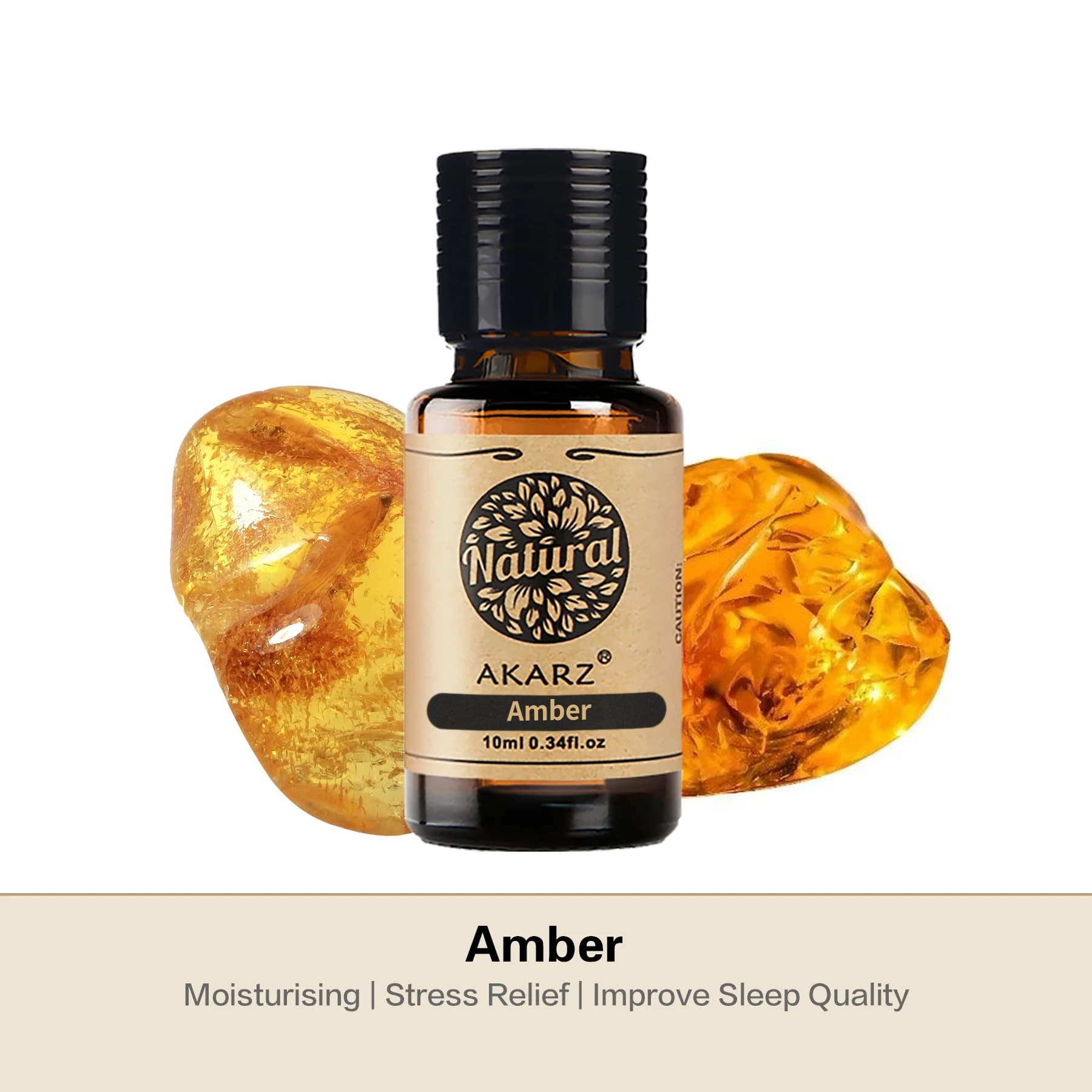Huile essentielle d'ambre – Polyvalente pour bougies, savons et aromathérapie, diffuseur d'huile parfumée d'aromathérapie, huiles essentielles