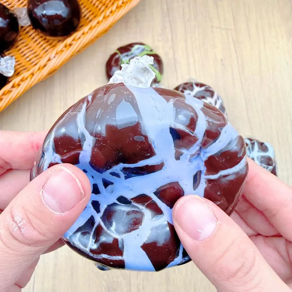 Balle à presser à récupération lente, en forme de chocolat croustillant, douce, anti-stress, adaptée aux enfants et aux adultes, couleur envoyée au hasard