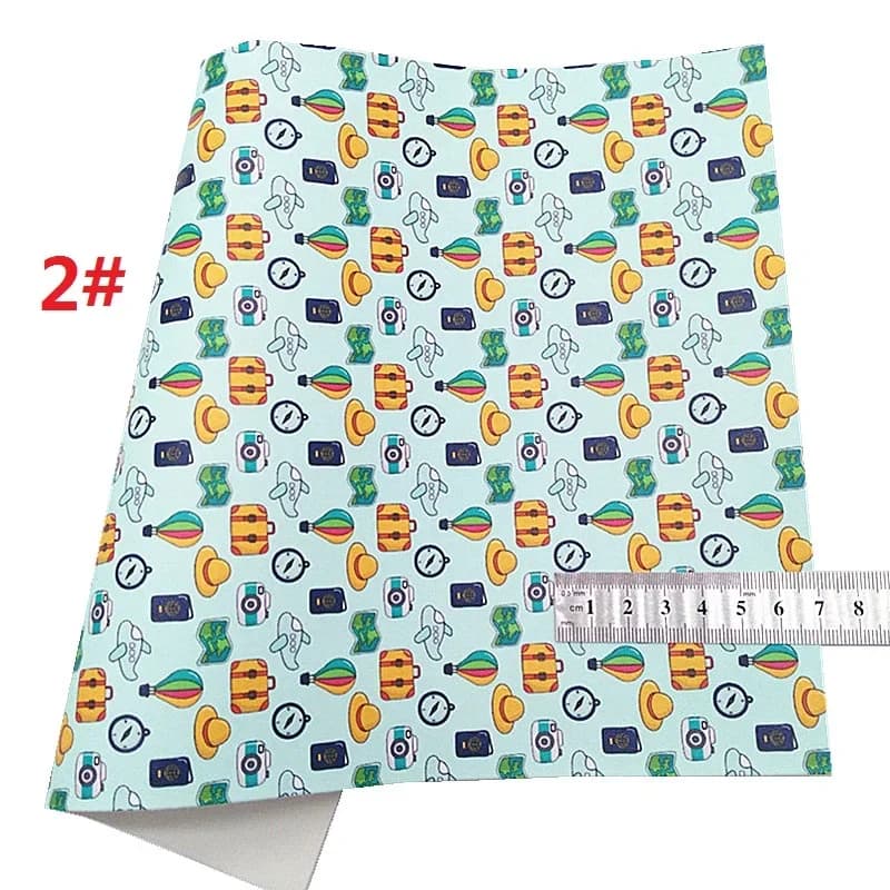 Mini Rouleaux de 30x134cm en Faux Cuir Synthétique Personnalisé