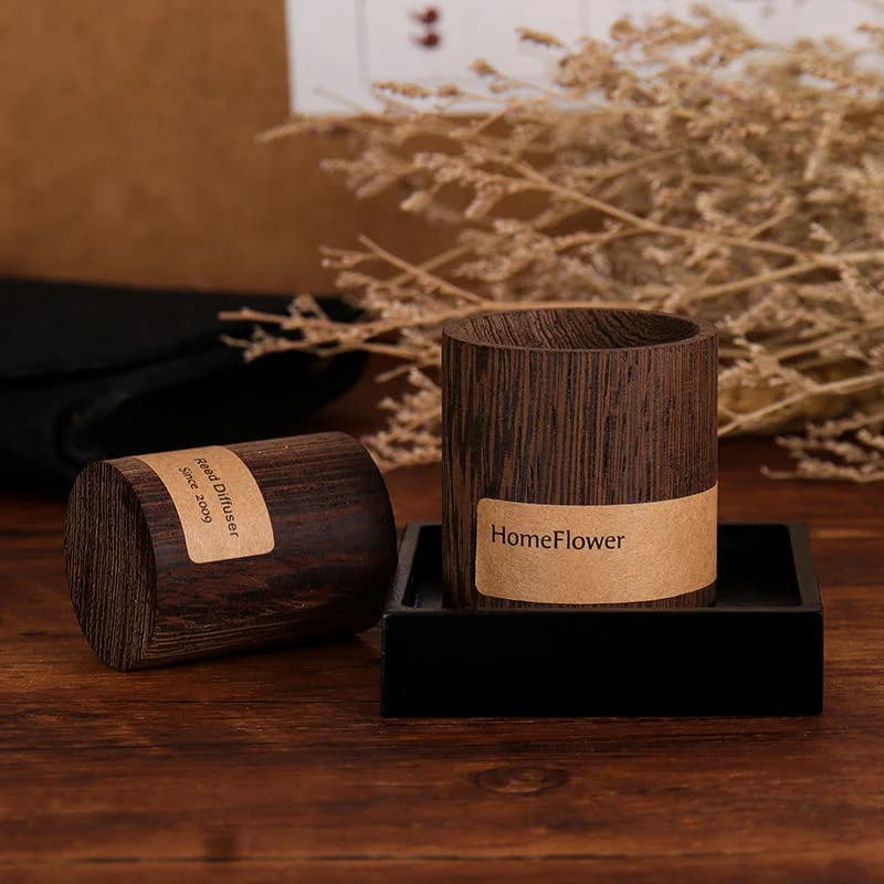 Diffuseur d'huiles essentielles en bois de noyer noir, aromathérapie, relaxation, sommeil, désodorisant, parfum pour la maison, la chambre, le bureau, la voiture, le yoga, la décoration