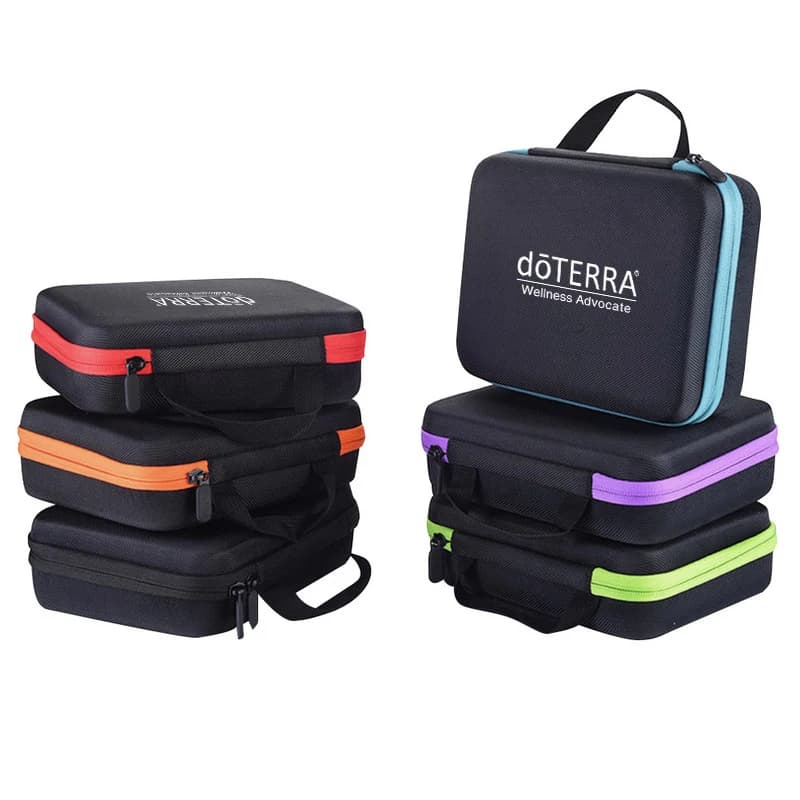 DoTERRA – boîte de rangement d'huiles essentielles, organiseur à 30 fentes, porte-bouteille à roulettes, huile de parfum, 5ML, 10ML, 15ML