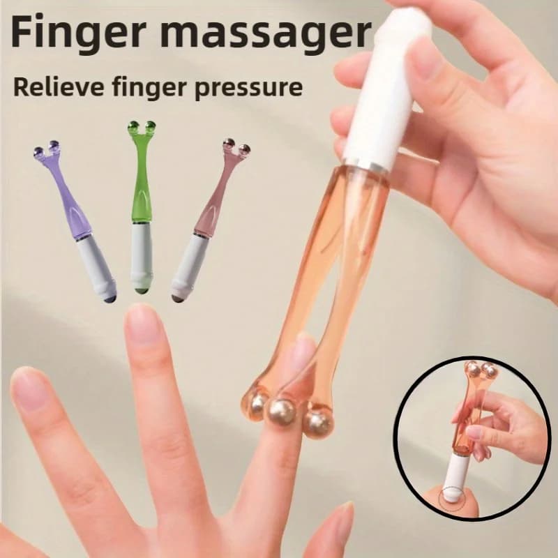 Rouleau de massage des doigts – Masseur articulaire multifonctionnel, outil anti-stress pour les mains, les paumes et les doigts