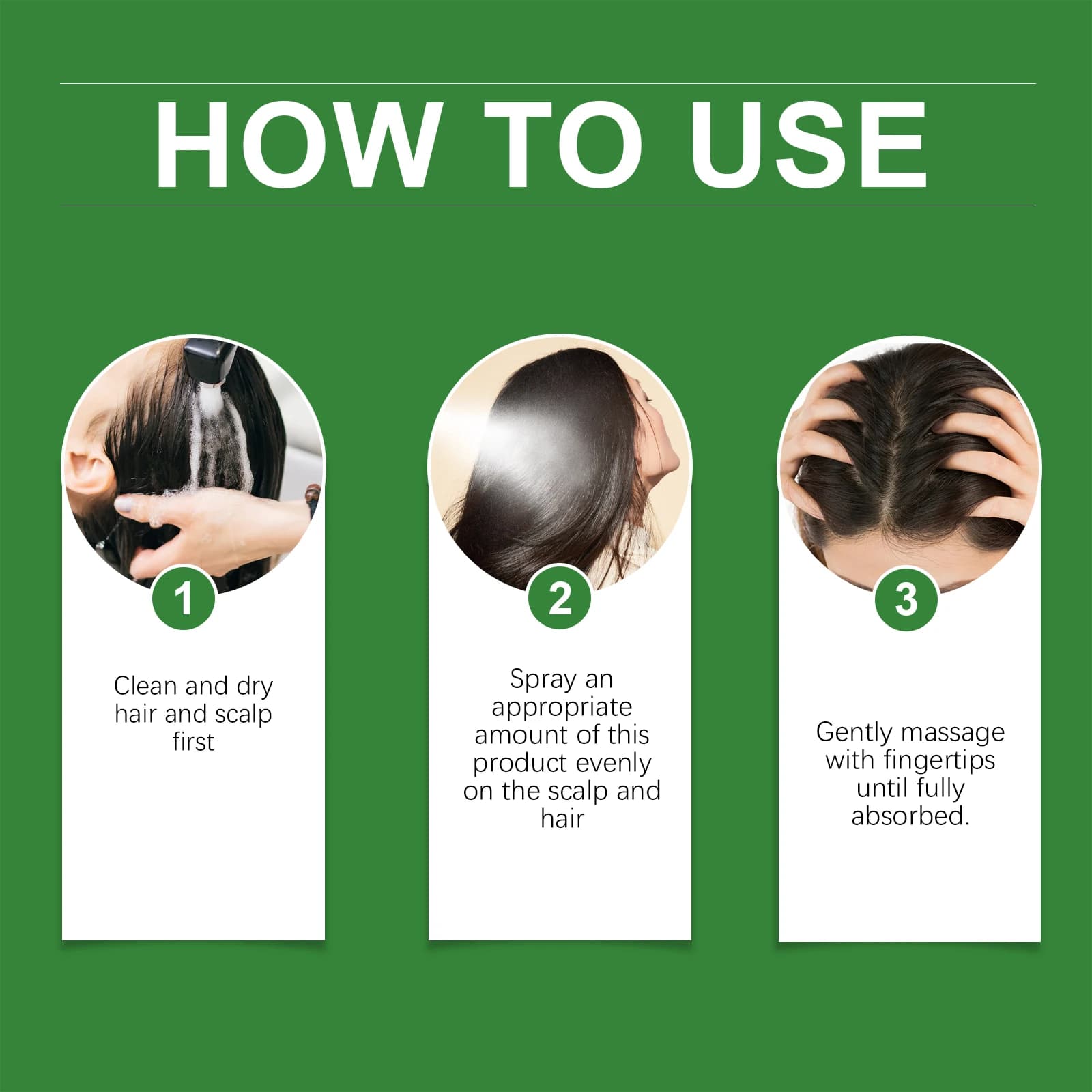 Spray capillaire à la rosemaine et à l'eau de riz pour cheveux secs et abîmés, soin hydratant et nourrissant du cuir chevelu, anti-pelliculaire, pour des cheveux doux, lisses et renforcés.