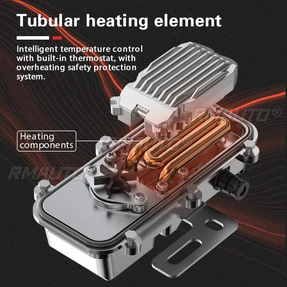 Réservoir d'eau de chauffage de moteur de voiture 220V 3000W