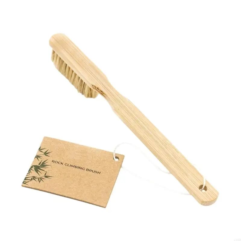 Brosse nettoyage pour l poils manche en bois avec trou pour cordon pour mur d'entraînement