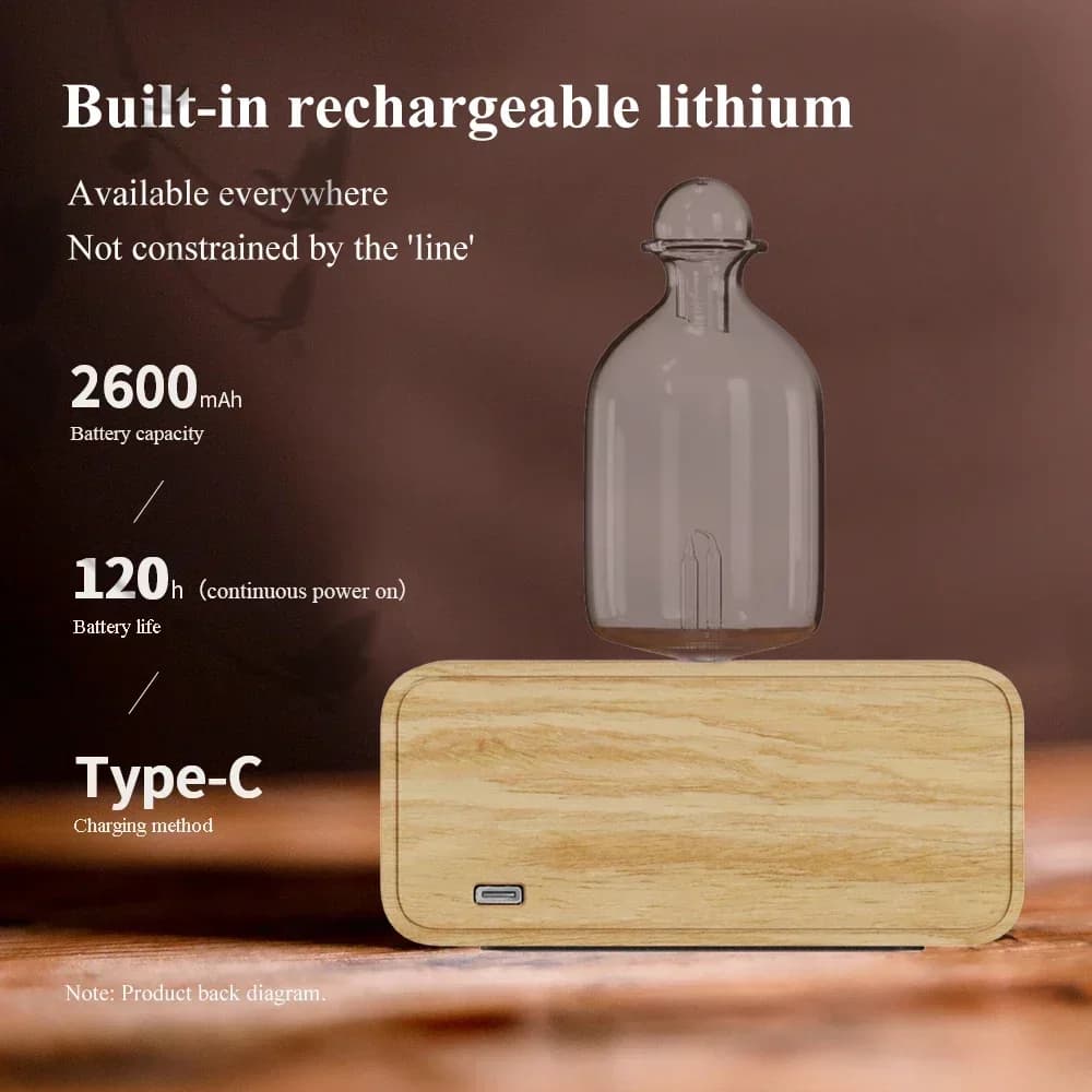 Diffuseur d'arôme sans eau USB, désodorisant électrique, nébuliseur, diffuseur d'huiles essentielles d'aromathérapie pour la maison