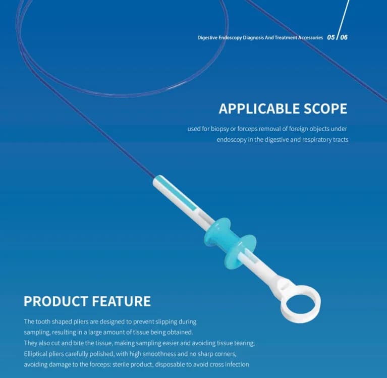 FORCEPS d'échantillonnage d'endoscopie disponible
