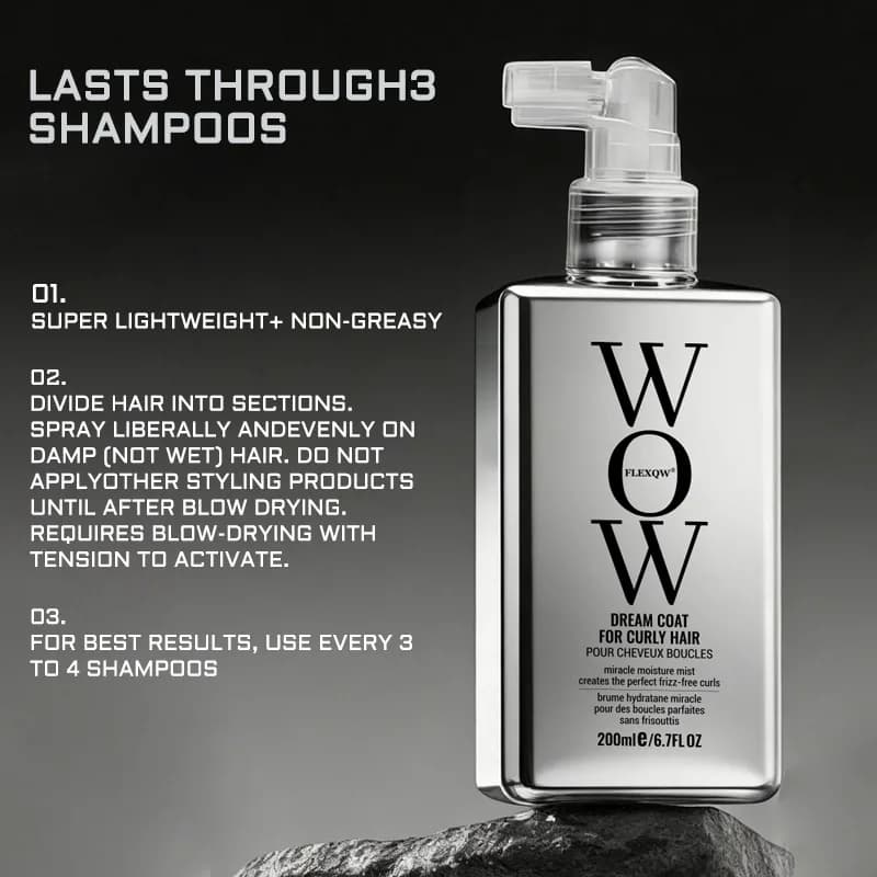 Spray d'huile capillaire nourrissant et revitalisant, hydratant en profondeur, spray pour cheveux bouclés, cadeau pour femme, sérum capillaire