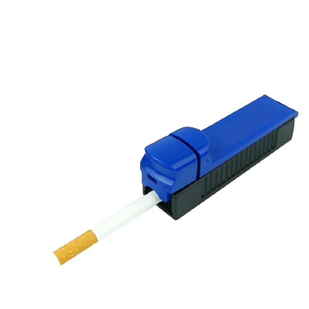 Filtre à fumée multi documents, côtes en plastique, tabac à fumer, rempli à la main, cadeau pour hommes, machine à rouler, accessoires de fumée, 8mm