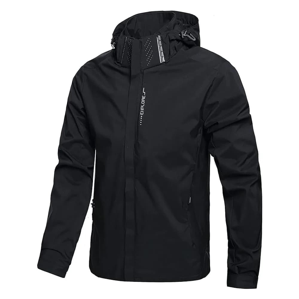 Veste de pluie imperméable légère pour hommes