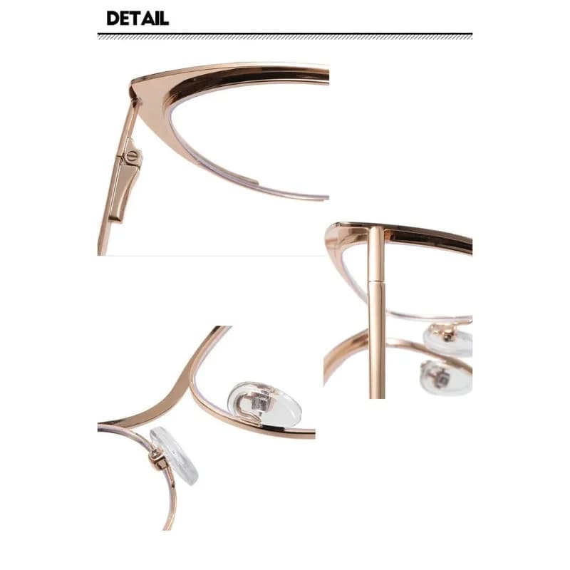Monture optique de vue œil de chat pour femme, lunettes de mode pour fille