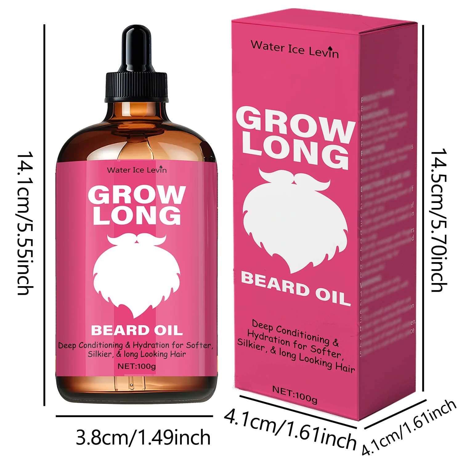 Huile à barbe Levin : le mélange ultime pour la croissance et la brillance. Hydrate en profondeur pour une barbe plus douce, plus silhouette et gérée