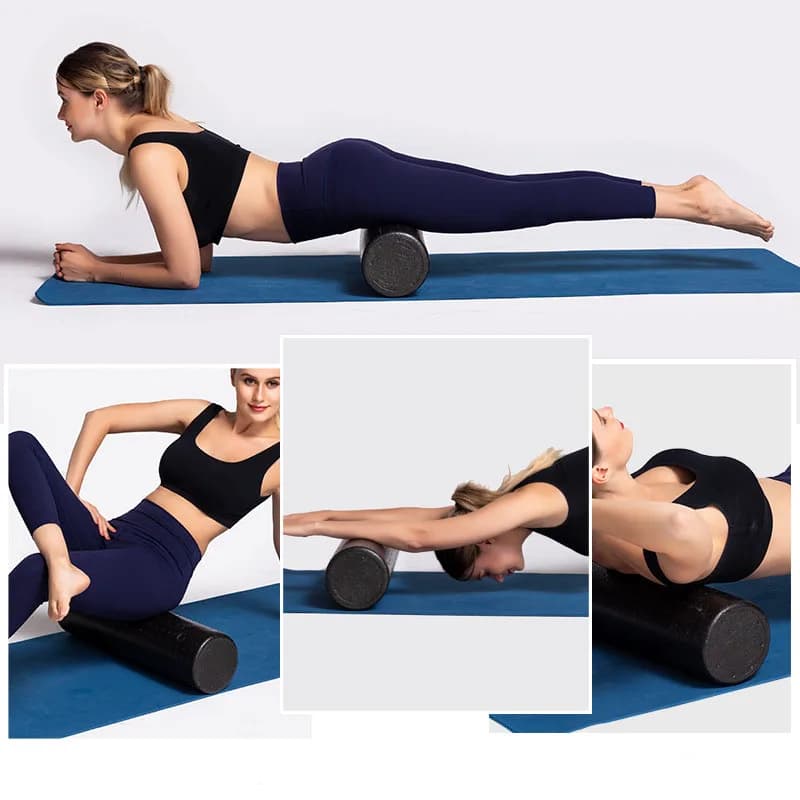 Rouleau de mousse de Yoga EPP, Fitness, Pilates portables, exercices corporels, gymnastique pour les jambes/bras/dos/douleur des pieds, outil de traitement auto-myofascial