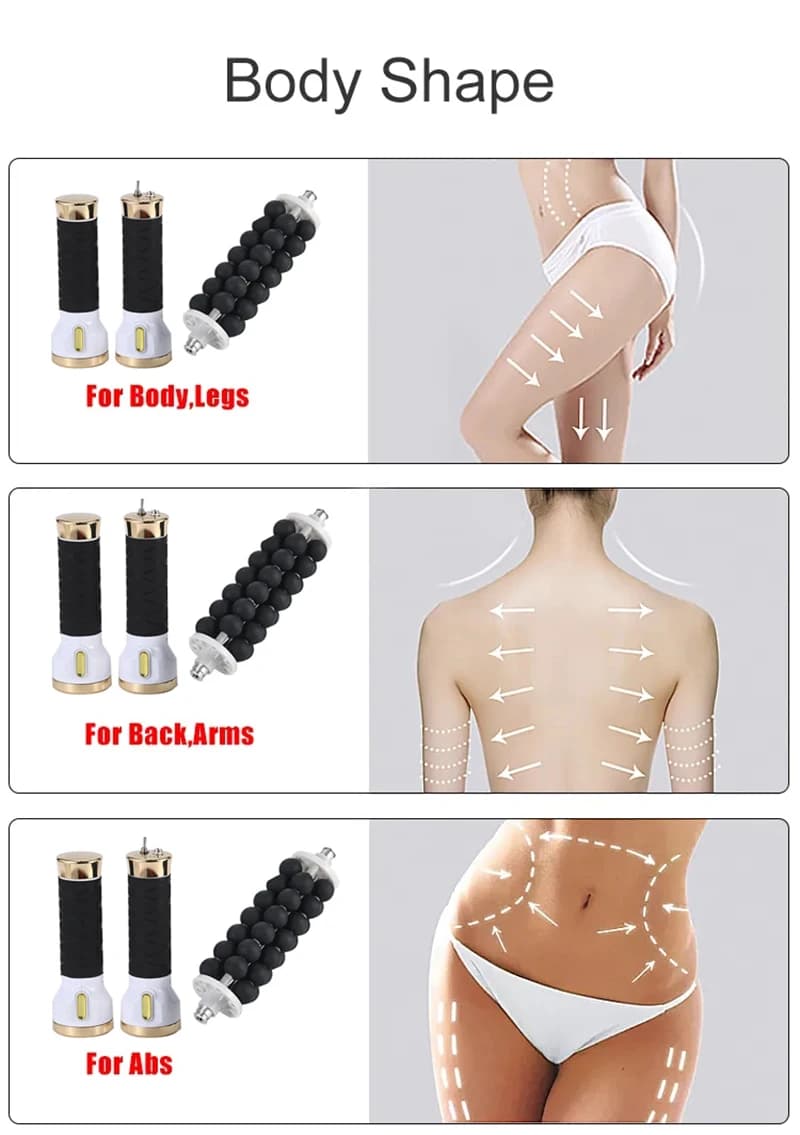 Rouleau électrique 40W pour le corps musculaire, relaxant, Massage roulant à haute fréquence, Fitness, Anti-Cellulite, Machine amincissante pour femmes