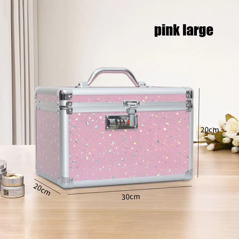 Trousse de maquillage multicouche pour artiste professionnel, étuis à cosmétiques de beauté, boîte à outils pour ongles de tatouage, valise de rangement d'évaluation, nouveau