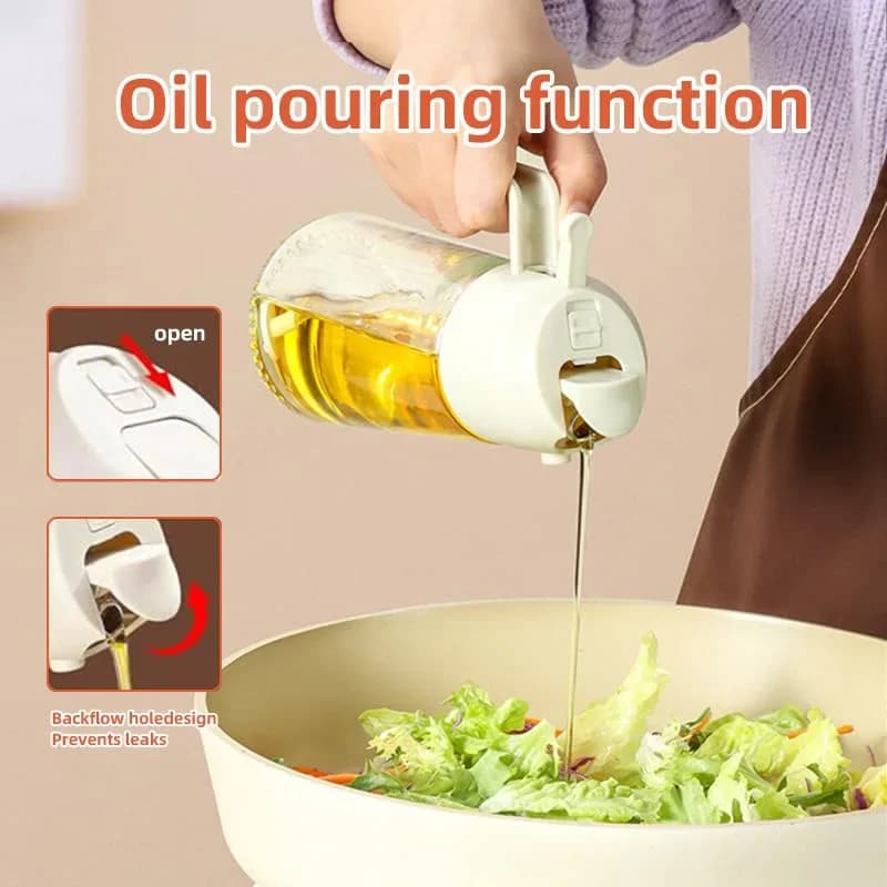 Bouteille de pulvérisation pour distributeur d'huile, cuisine Barbecue cuisson d'olive, pulvérisateur d'huile, pot d'huile, cuisson de vinaigre, Sauce soja, récipient de pulvérisation