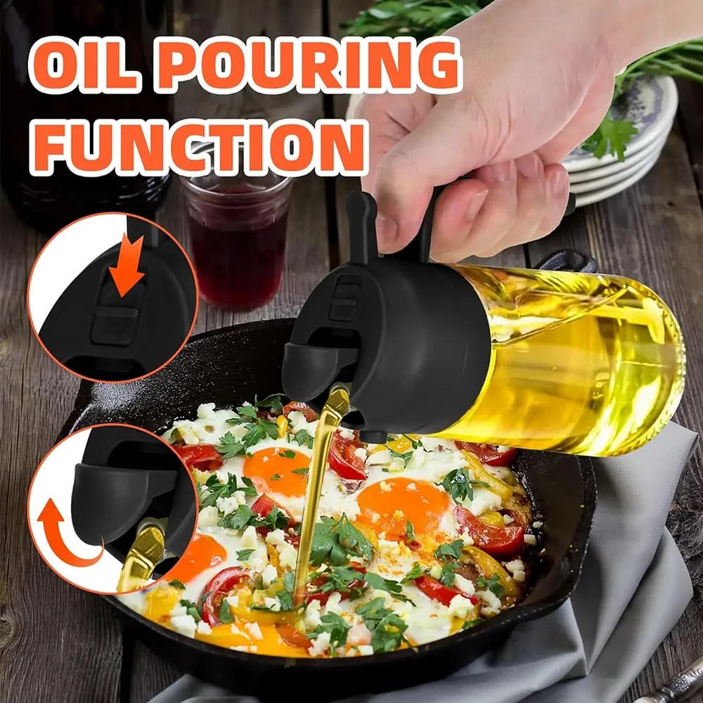 Pulvérisateur d'huile 20/16oz pour la cuisson-distributeur