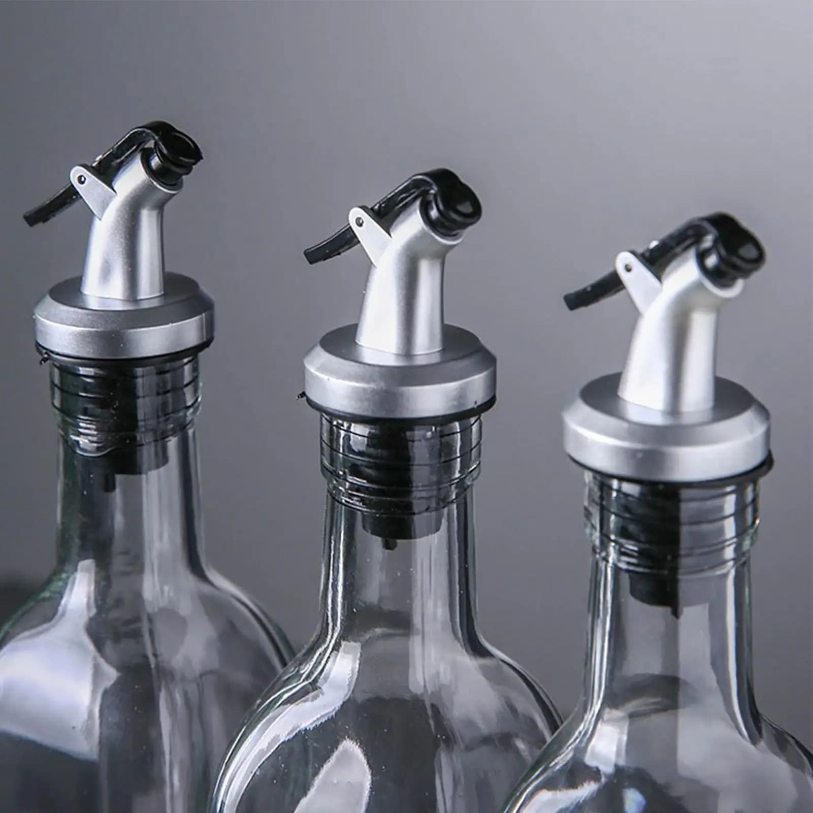 Bec verseur anti-fuite pour bouteille d'huile, verseur de vin et d'huile d'olive, distributeur d'huile de soja