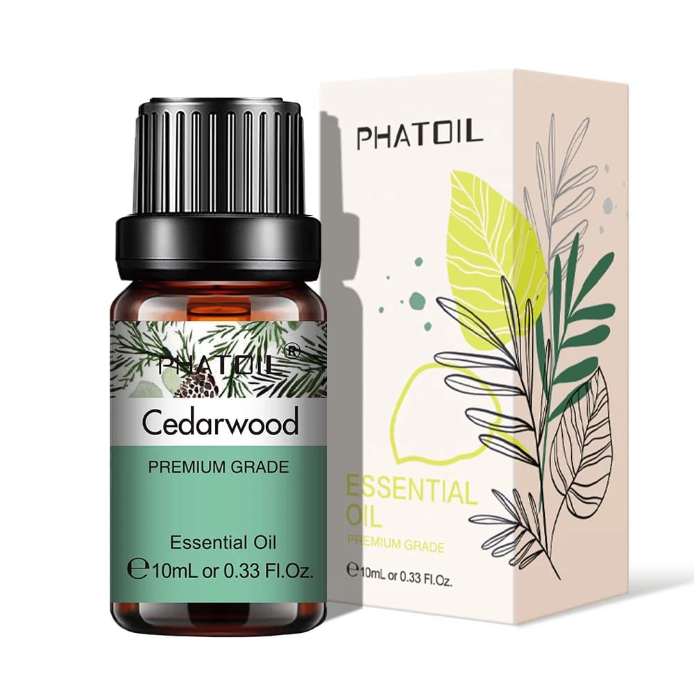 PHATOIL 10ml huiles essentielles naturelles pures pour diffuseur aromathérapie Eucalyptus bergamote vanille huile aromatique pour bougies fabrication de savon