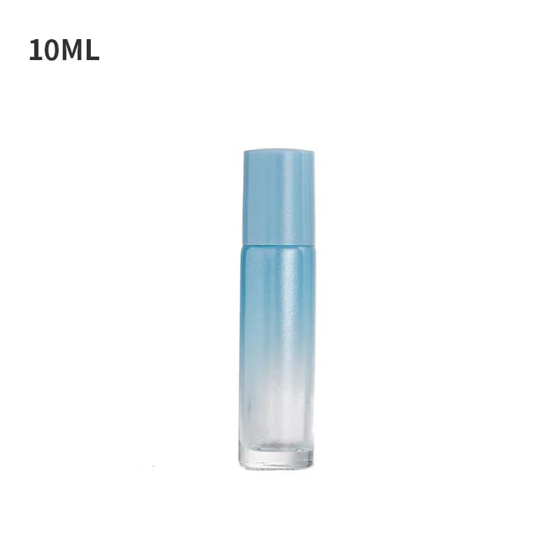 Flacons à bille rechargeables en verre avec bille métallique, pour parfum et aromathérapie, idéal comme cadeau