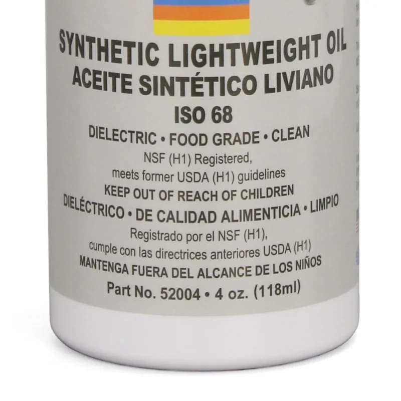 Huile synthétique légère multi-usages Super Lube 52004 118ML en flacon, nouvel emballage pour pompe à vide, équipement de transformation alimentaire