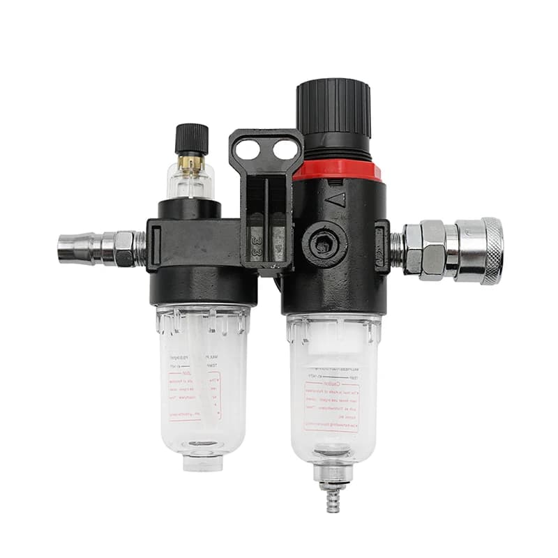 AFC2000 AFR2000 + AL2000 G1/4 compresseur d'air séparateur d'huile et d'eau le filtre à air est utilisé pour réduire le régulateur de valve de pression