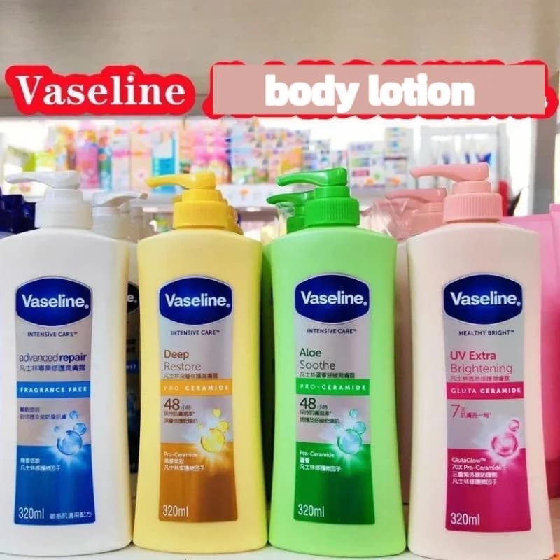Lotion corporelle Vaseline pour femmes, hydratation intense et nourrissante, soulagement des démangeaisons et de la sécheresse, parfum longue durée, automne-hiver