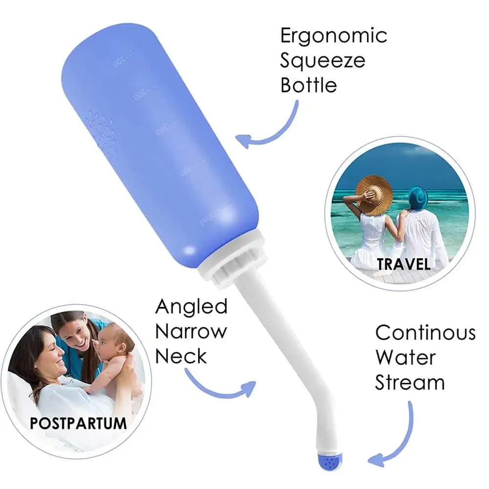 Bouteille de Bidet pour fête prénatale