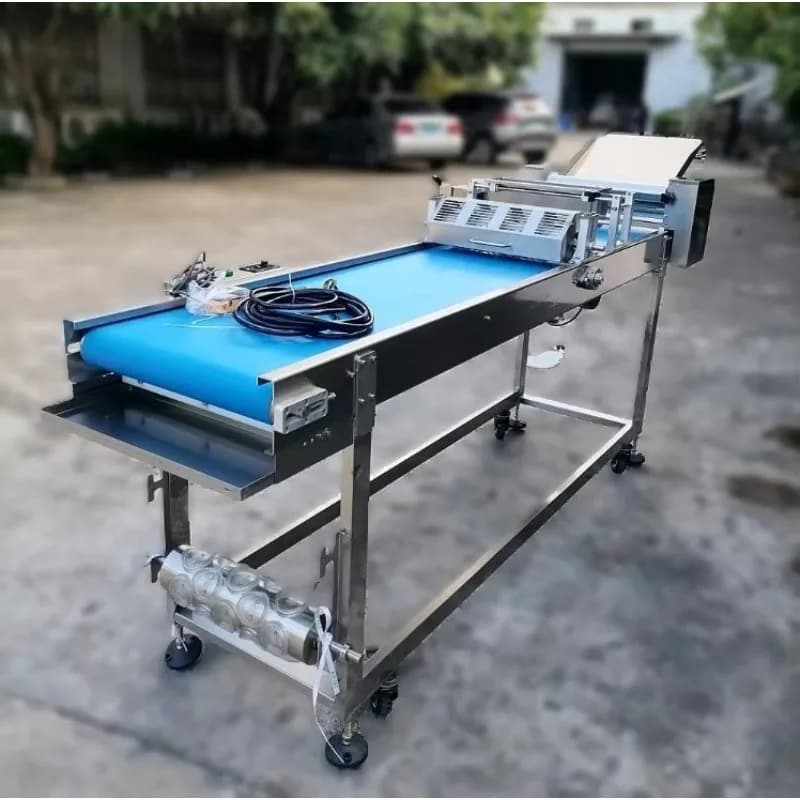 Machine de fabrication de beignets à chaud, coupe automatique à rouleaux, machines alimentaires, à vendre
