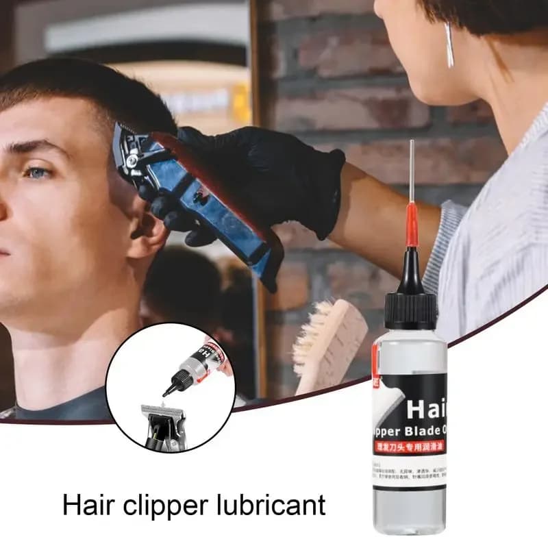 30/60/100ml lubrifiant tondeuse à cheveux huile de coupe tondeuse électrique rasoir tondeuse entretien lubrifiant prévenir la rouille huile de réparation