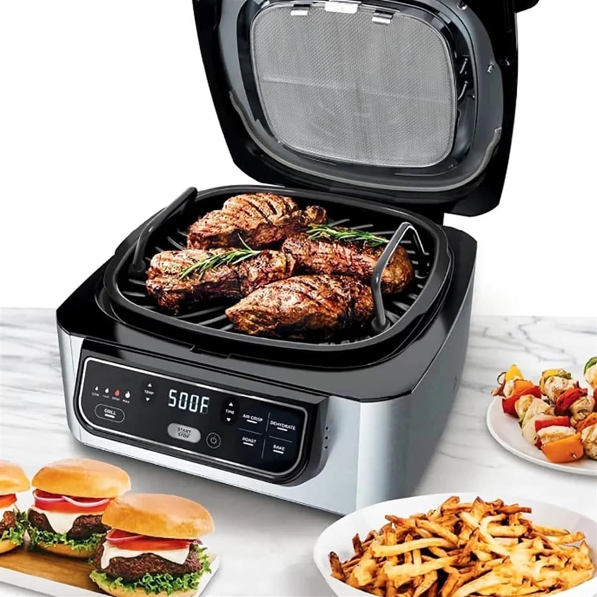 Mir de friteuse à air T1 pour four, filet de friteuse, outil de cuisine, Ninja Foodi AG301, AG300, AG400, AG302, 5 en 1