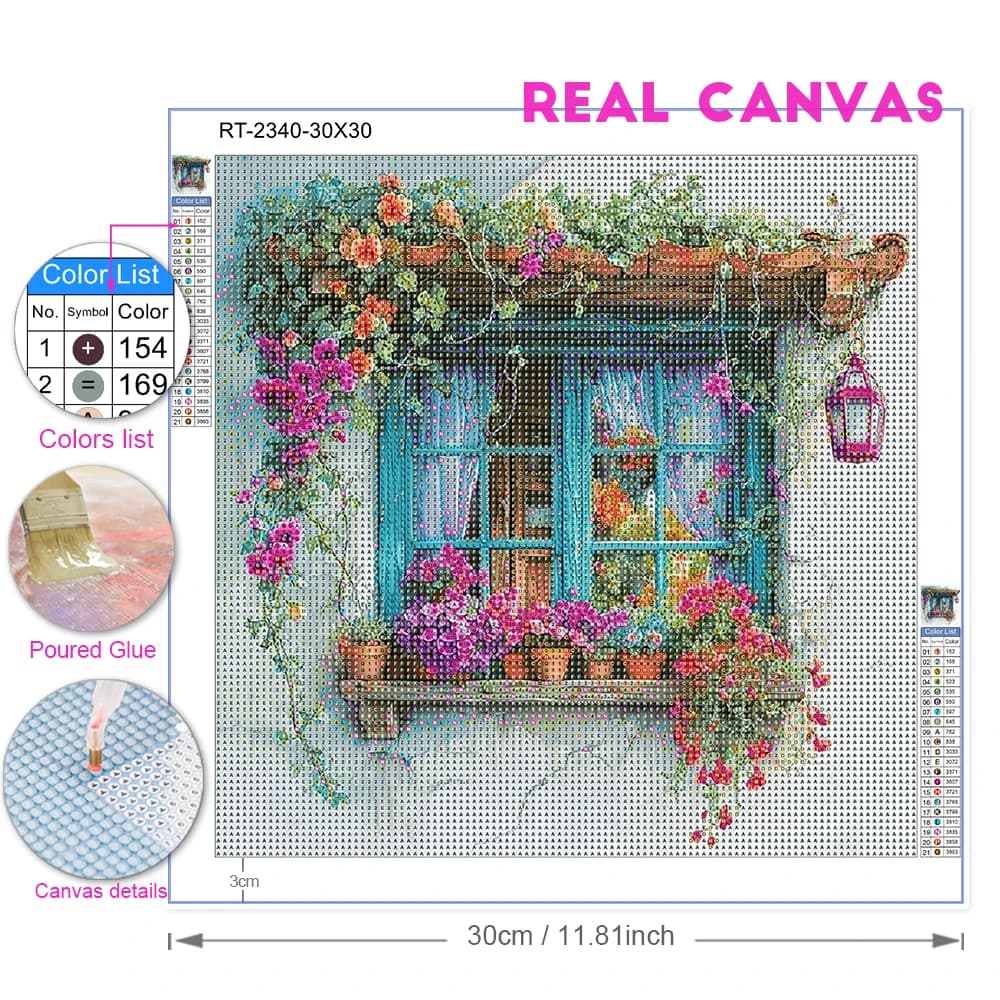 Nouvelle Arrivée : Peinture DIY Mosaïque Diamant Carré Complet et Rond, Motifs Maison, Paysage, Ville, Bord de Mer, Broderie, Cadeau Unique