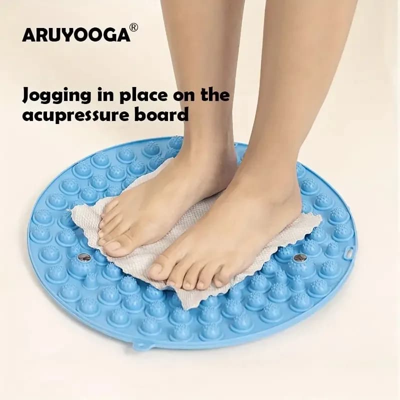 Tapis de massage des pieds multifonctionnel pour la relaxation des fascias après l'exercice, tapis d'acupression pour la maison