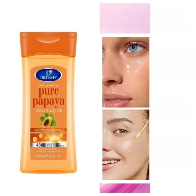 Huile corporelle à la papaye Papaya Glow Body Oil