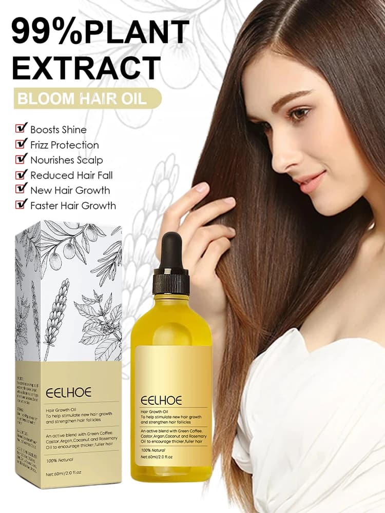 Huile essentielle de romarin Dense pour cheveux, 60ml, lavande végétalienne, réparation des dommages des cheveux, prévient la perte de cheveux, cheveux lisses, nourrit, huile de soin capillaire