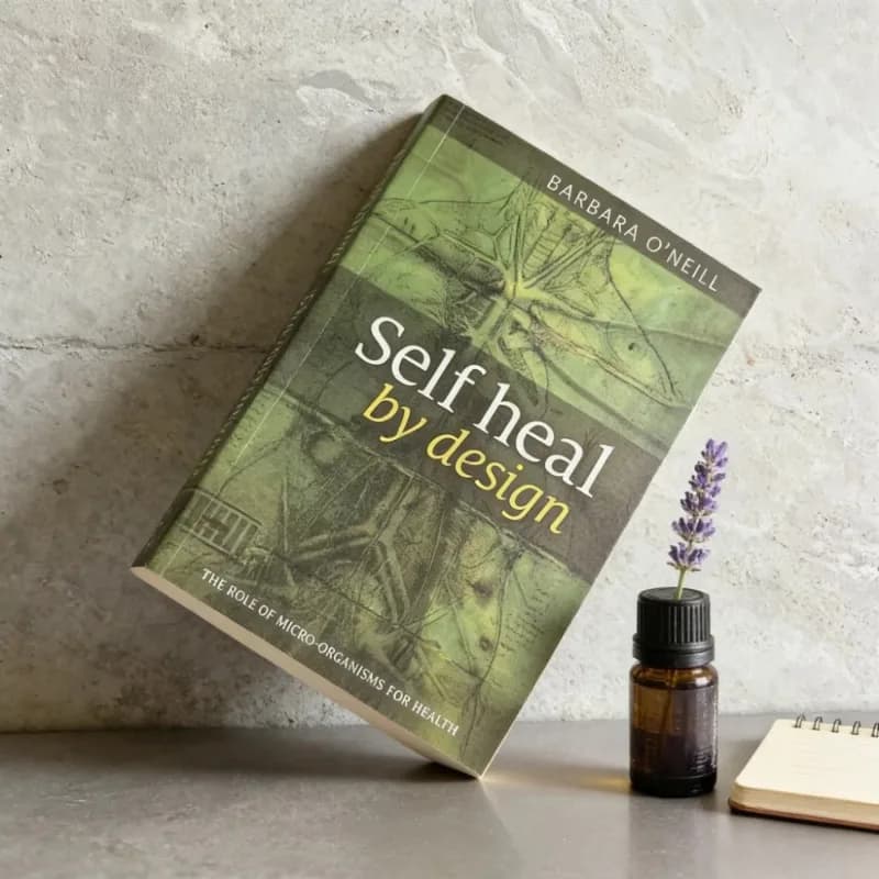 Self Heal By Design de Barbara O'Neill Le rôle des micro-organismes pour la santé Guide de santé pour les passionnés de bien-être et d'auto-guérison
