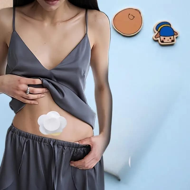 Lot de 50 autocollants jetables auto-adhésifs pour le nombril