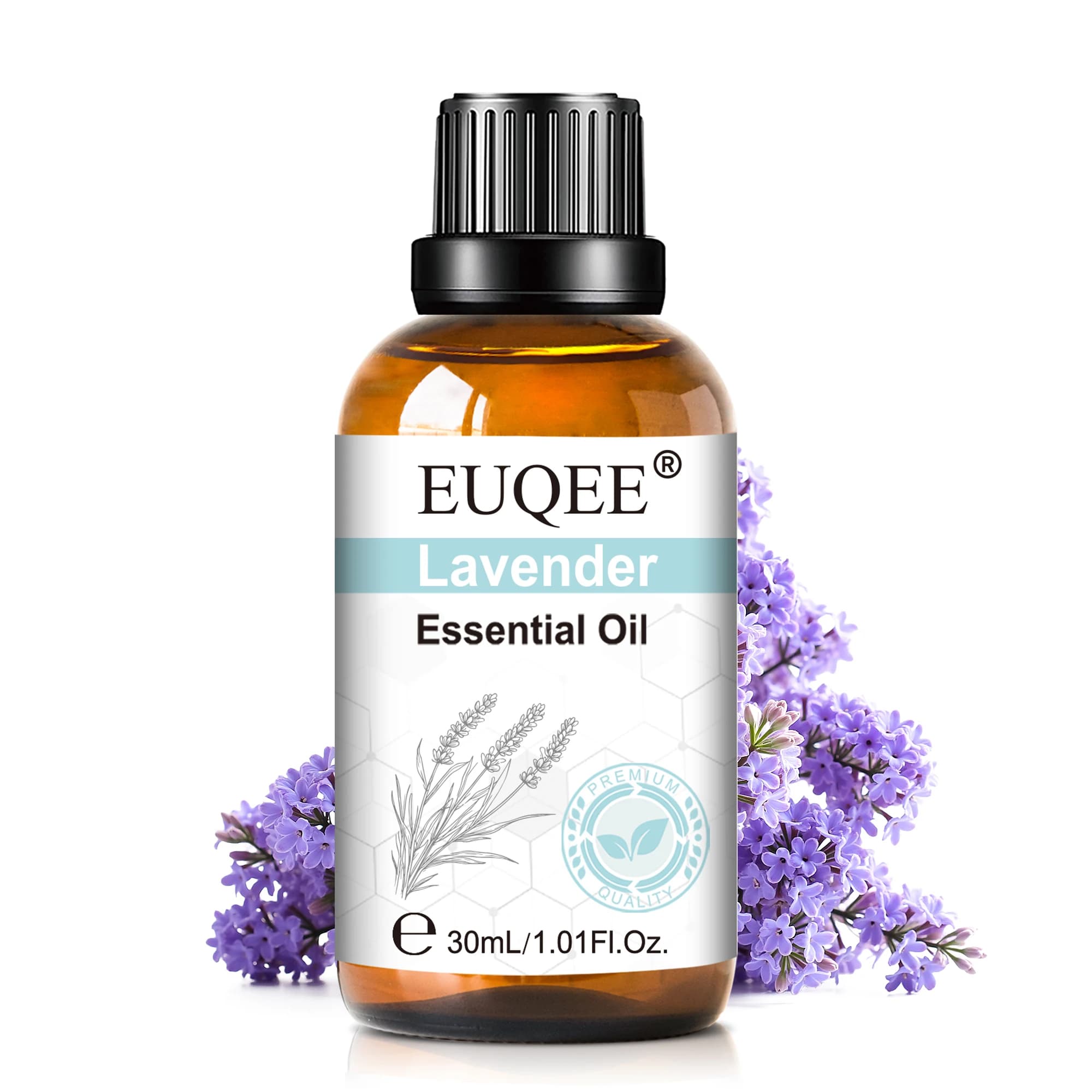 Huiles Essentielles EUQEE 30ml Lavande 1PCS 2PCS Vanille Eucalyptus Jasmin Patchouli Encens Bergamote Rose Huiles d'Aromathérapie